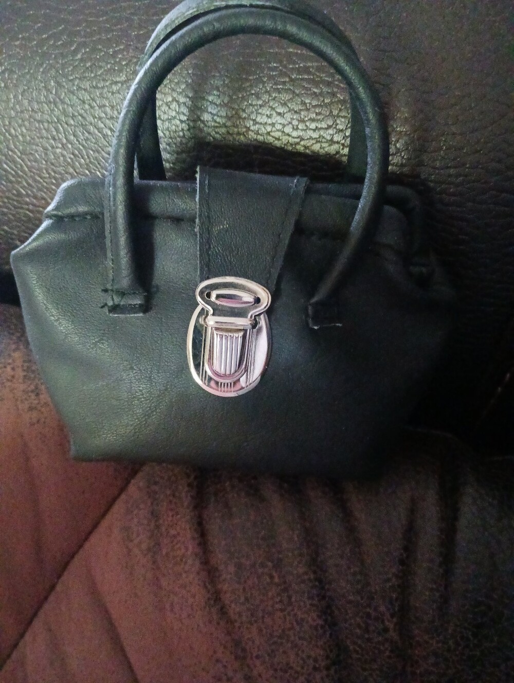 Classic Black Women's Top-Handle Bag